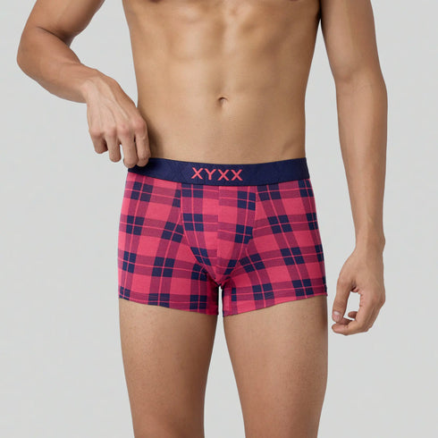 XYXX Checkmate Trunks Rio Red