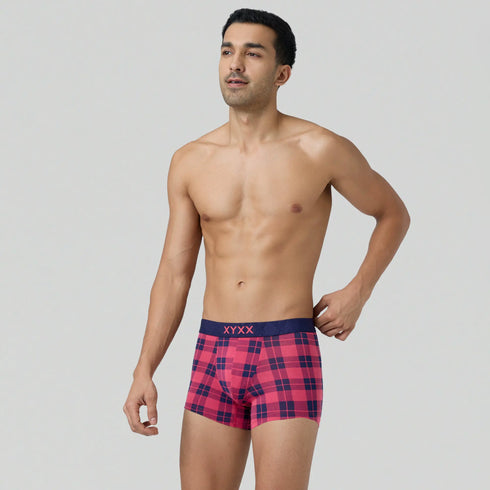 XYXX Checkmate Trunks Rio Red