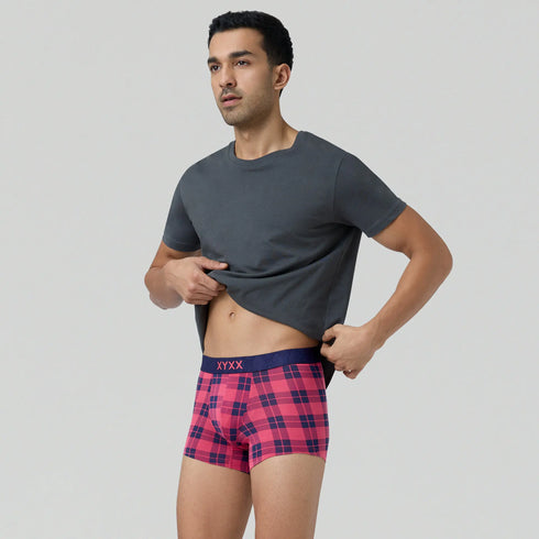 XYXX Checkmate Trunks Rio Red