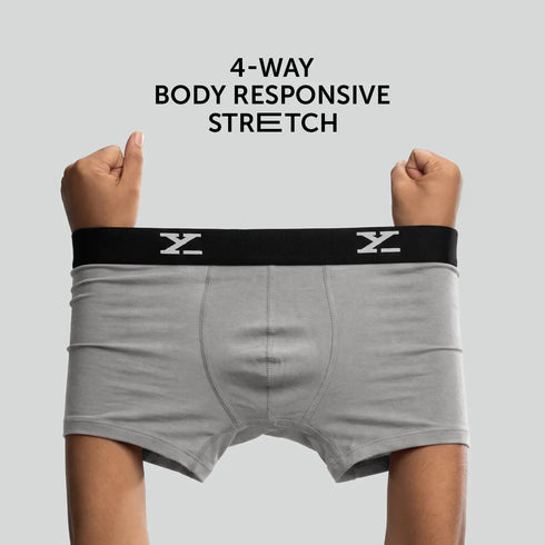 XYXX Ace Modal Trunks Heather Grey