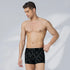 XYXX Matrix Cotton-Modal Trunks Chevron Black