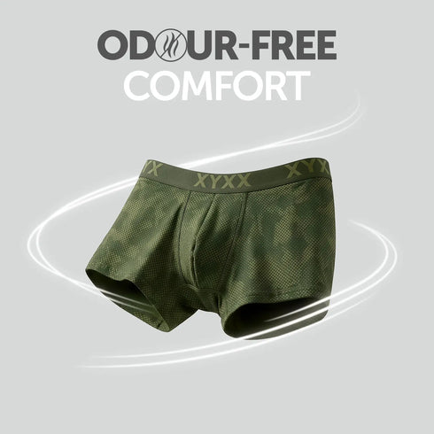 XYXX Matrix Cotton-Modal Trunks Olive Drift