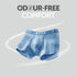 XYXX Matrix Cotton-Modal Trunks Cascade Blue