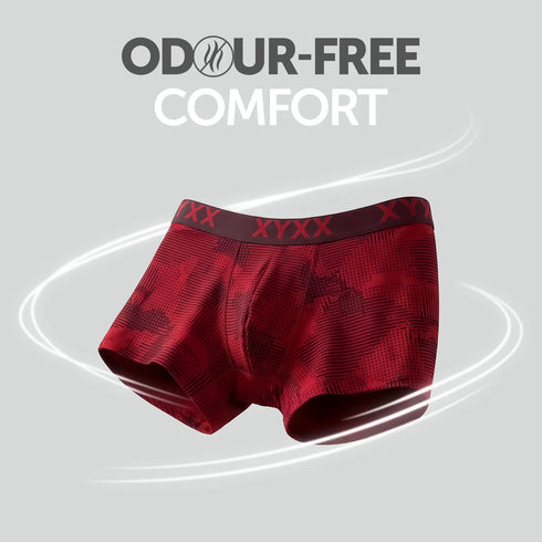 XYXX Matrix Cotton-Modal Trunks Code Red