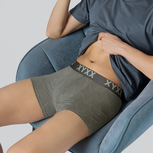 XYXX Matrix Cotton-Modal Trunks Linear Grey