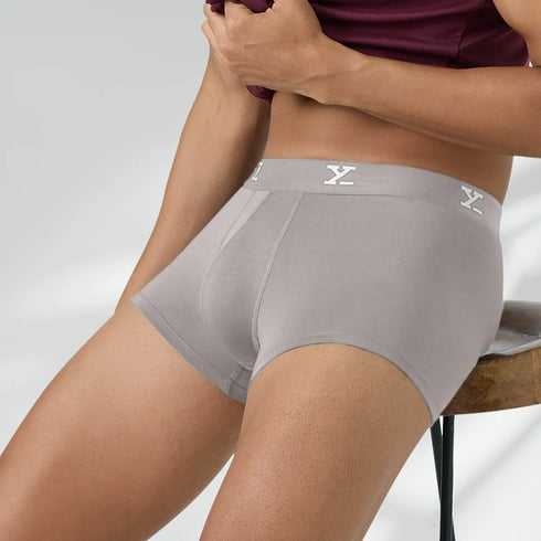 XYXX Cloudsoft Modal Trunks - Ash Grey