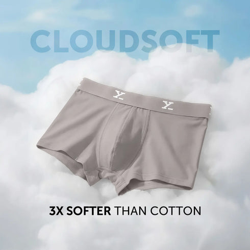 XYXX Cloudsoft Modal Trunks - Ash Grey