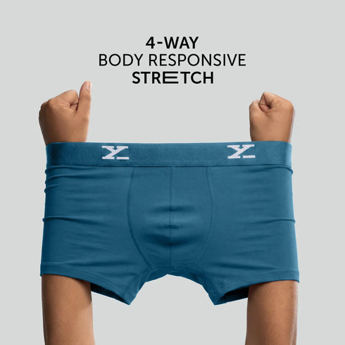 XYXX Cloudsoft Modal Trunks - Aqua Blue