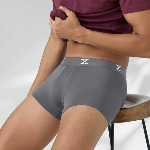 XYXX Cloudsoft Modal Trunks - Charcoal Grey