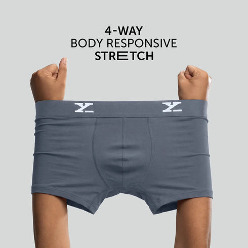 XYXX Cloudsoft Modal Trunks - Slate Blue