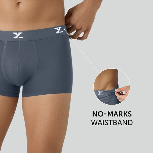 XYXX Cloudsoft Modal Trunks - Slate Blue