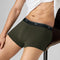 XYXX Odour-Free Printed Cotton Trunks - Olive Green