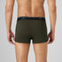 XYXX Odour-Free Printed Cotton Trunks - Olive Green