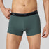 XYXX Odour-Free Printed Cotton Trunks - Muted Teal Green