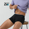 XYXX Uno Cotton Trunks Pack of 2 (Black Knight/Ocean Blue)