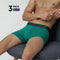 XYXX Traq Cotton Trunks Green Red Blue (Pack of 3)