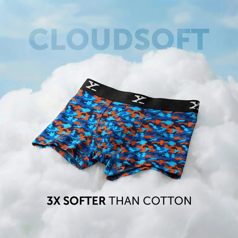 XYXX Prints For You Trunks Blue