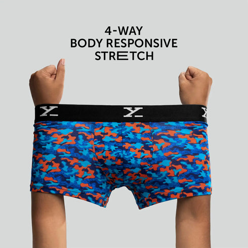 XYXX Prints For You Trunks Blue