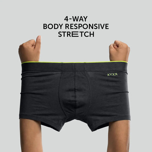 XYXX Uno Modal Trunks Graphite Grey
