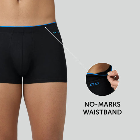 XYXX Uno Modal Trunks Pack of 2 (Black Knight)