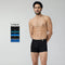 XYXX Aero Traq Cotton Trunks Black Blue Green (Pack of 5)