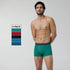 XYXX Aero Traq Pace Cotton Trunks Blue Green Red Black (Pack of 5)