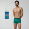 XYXX Aero Traq Cotton Trunks Green Grey Blue (Pack of 5)
