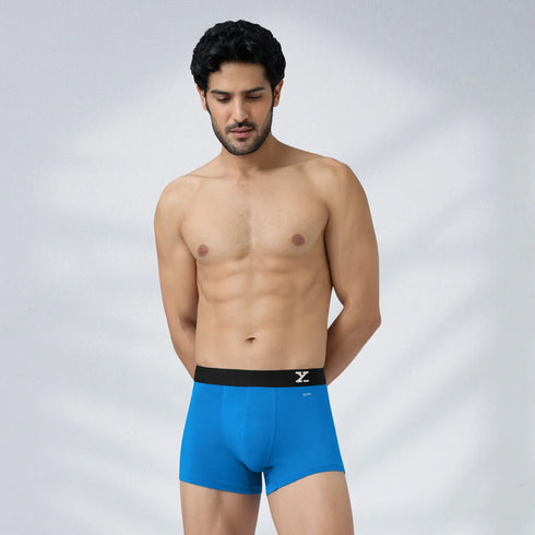 XYXX Aero Cotton Trunks Pacific Blue (Pack of 6)