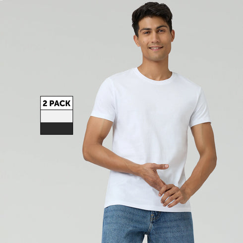 XYXX Pace Combed Cotton T-shirts (Pack of 2)