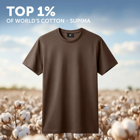 XYXX Iconique Supima Cotton T-shirt Espresso Brown