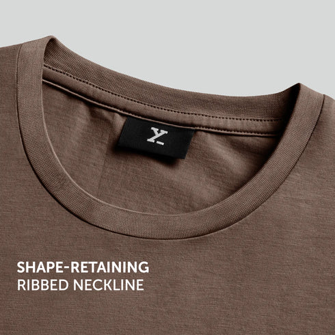 XYXX Iconique Supima Cotton T-shirt Espresso Brown
