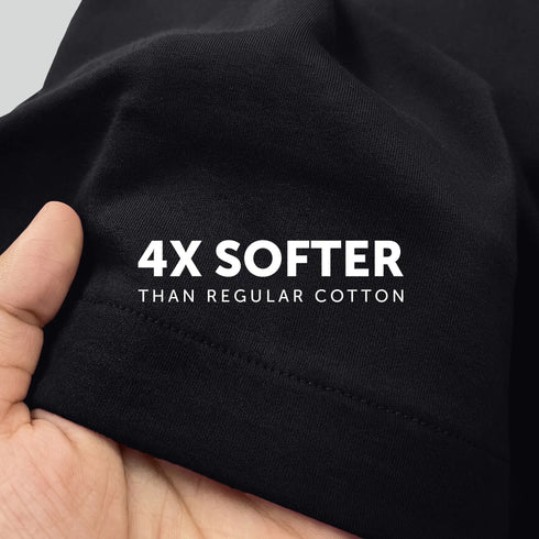XYXX Iconique Supima Cotton T-shirt Pitch Black