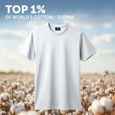 XYXX Iconique Supima Cotton T-shirt Polar White