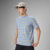XYXX Stripe Cotton Crewneck T-shirt - Powder Blue