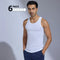 XYXX Super-Soft Combed Cotton Vest Polar White (Pack of 6)