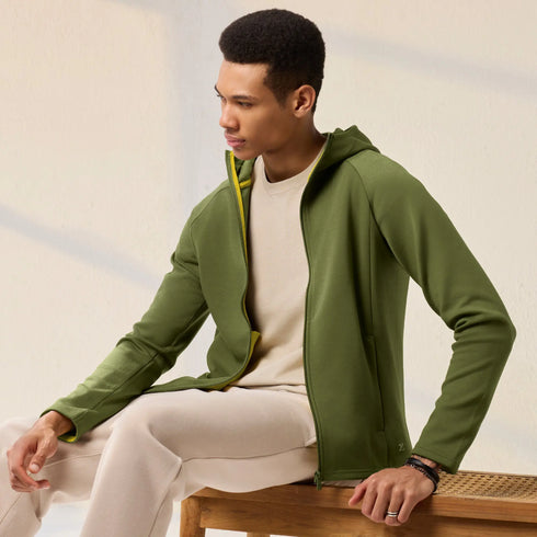 XYXX Alpha Hoodies Jackets Olive Green