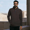 XYXX Mens Alterra Polar Fleece Jackets Malt Brown