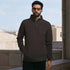 XYXX Mens Alterra Polar Fleece Jackets Malt Brown