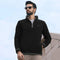 XYXX Mens Alterra Polar Fleece Jackets Pitch Black