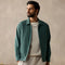 XYXX Amp Polyester Shacket Pine Green