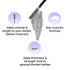 FAE Beauty Brows X Lashes Brash Primer Base Coat Mascara and Brow Gel - Transparent 10 gm