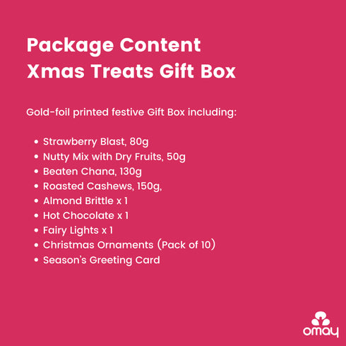 Omay Foods Xmas Treats Gift Box