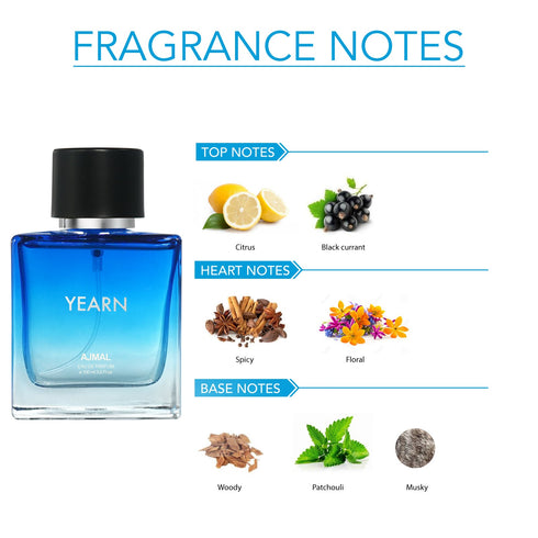 Ajmal Perfumes India YEARN Perfume for Men