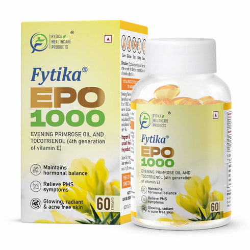 Fytika Epo 1000 Evening Primrose Oil and Tocotrienol Capsules