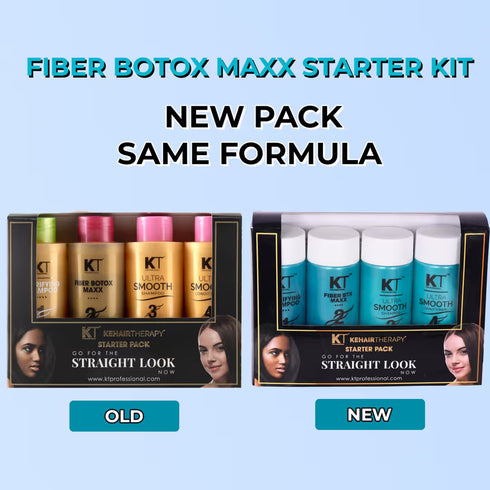 Kt Professional Keratin Fiber BTX MAXX Starter Kit Keratin Treatment Smoothens Repairs & Strengthens Frizzy Damaged Hair