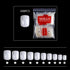 Shills Professional PKT 500pcs Short Full Cover Nail Tips Natural