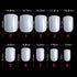 Shills Professional PKT 500pcs Short Full Cover Nail Tips Natural