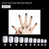 Shills Professional PKT 500pcs Short Full Cover Nail Tips Natural