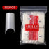 Shills Professional PKT 500pcs French Full Cover Nail Tips Natural