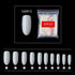 Shills Professional PKT 500pcs Oval Shape Nail Tips Natural